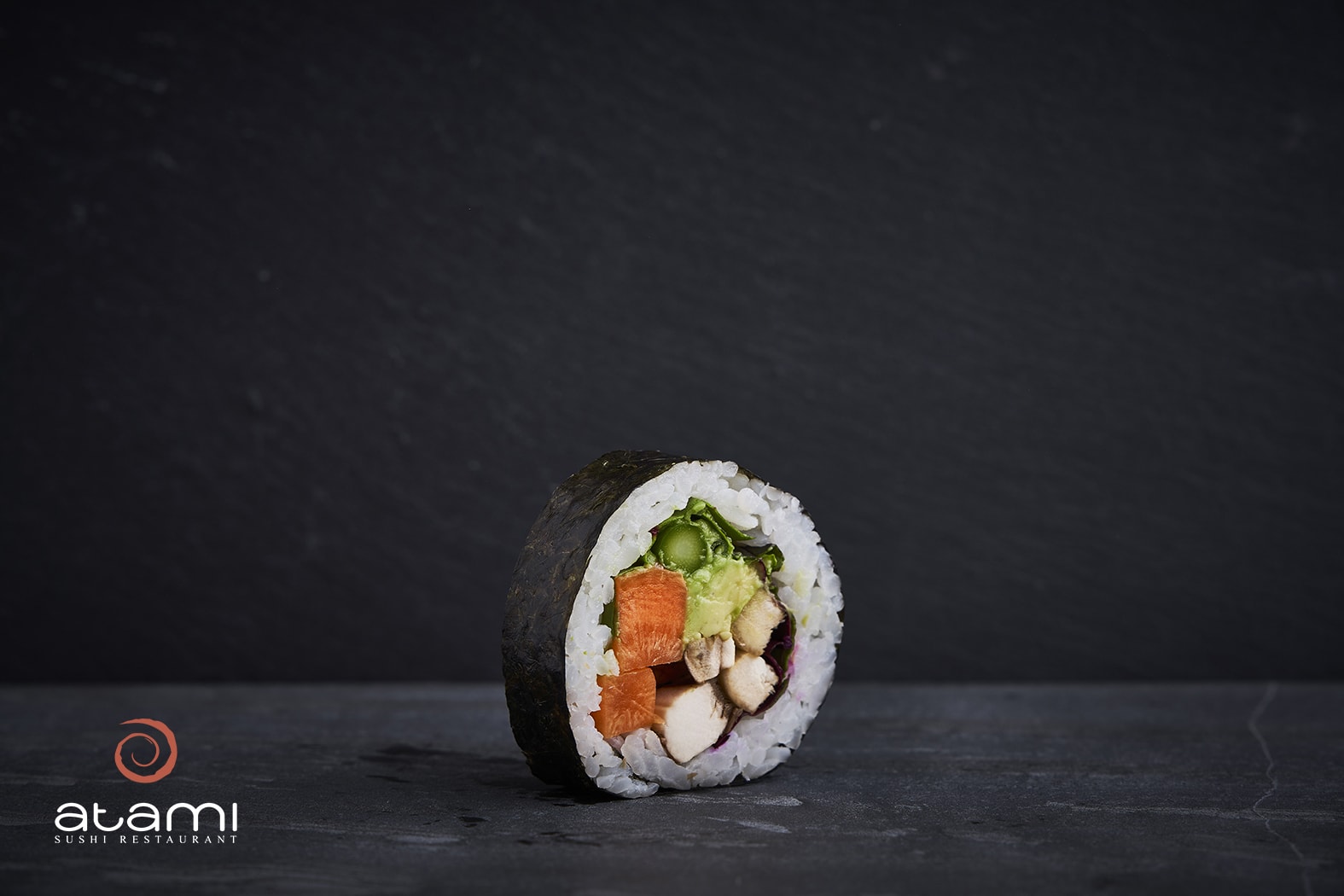 Atami198 198. Stor Vegetar Roll (vegan) - Billede 1